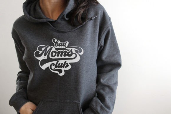 Bad Moms Club SVG Retro Funny Mom