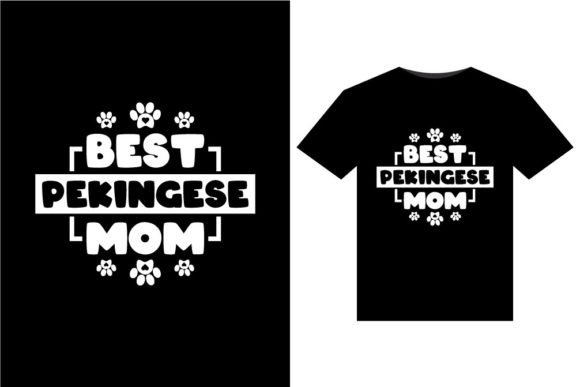 Best Pekingese Mom T-Shirts Design