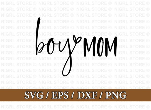 Boy Mom SVG Design Bundle