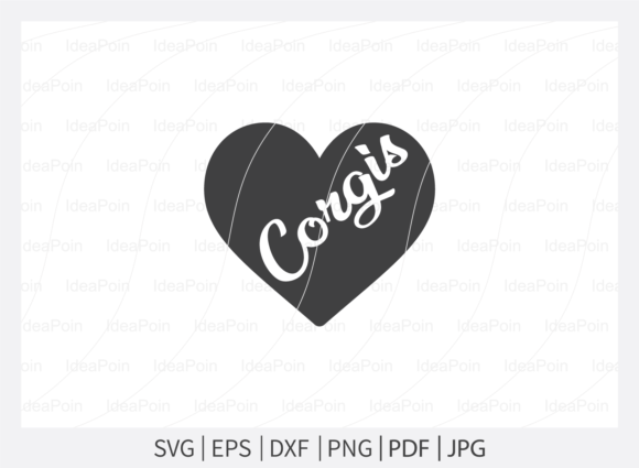 Corgi SVG, Corgi Mom SVG, Corgi Love