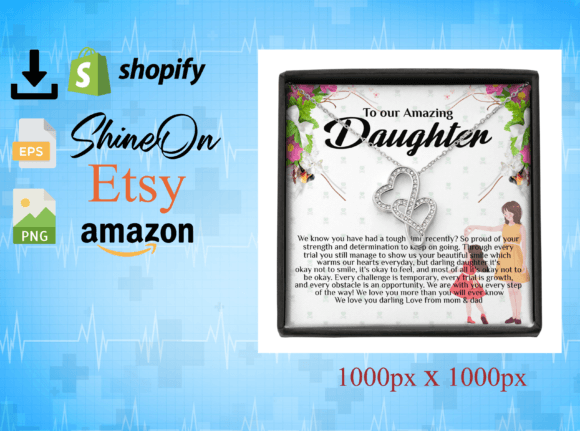 Creative ShineOn Message Card Design