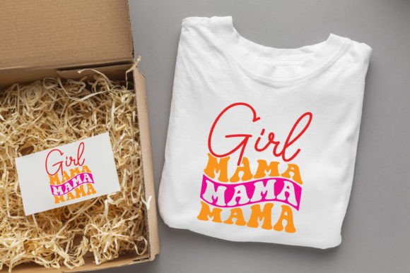 Girl Mama Mom SVG Design