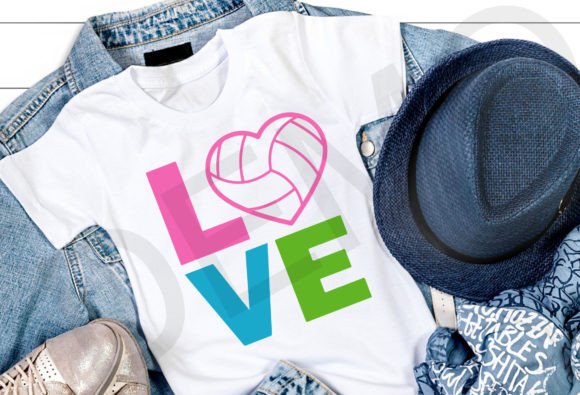 Girls Love Volleyball SVG, Volleyball