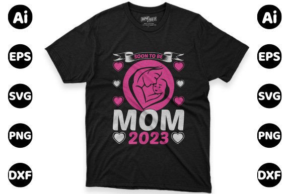 Mom and Soon T-shirt Design
