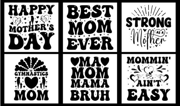 Mom SVG Design Bundle 5 Mom SVG