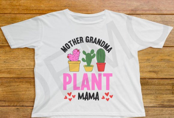 Mother Grandma Plant SVG: Mama Succulent