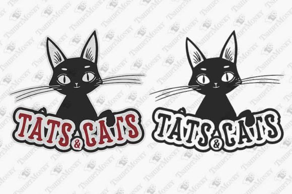Tats and Cats Tattoo Lover Mom Dad
